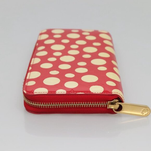 LOUIS VUITTON Monogram Vernis Yayoi Kusama Wallet Rouge M91572 LV Auth bs24989 - Picture 7 of 16